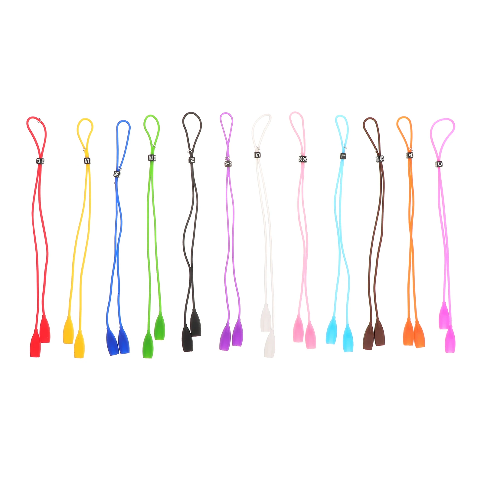 

12pcs Non Slip Rope Glasses Cord Adjustable Eyewear Retainer Strap Safety Durable Lightweight Protective Gift