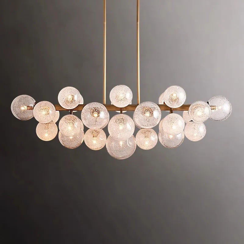 Luxury Chandelier Creative French Retro Living Room Lamp Romantic Room Lamp High-end Porch Lamp