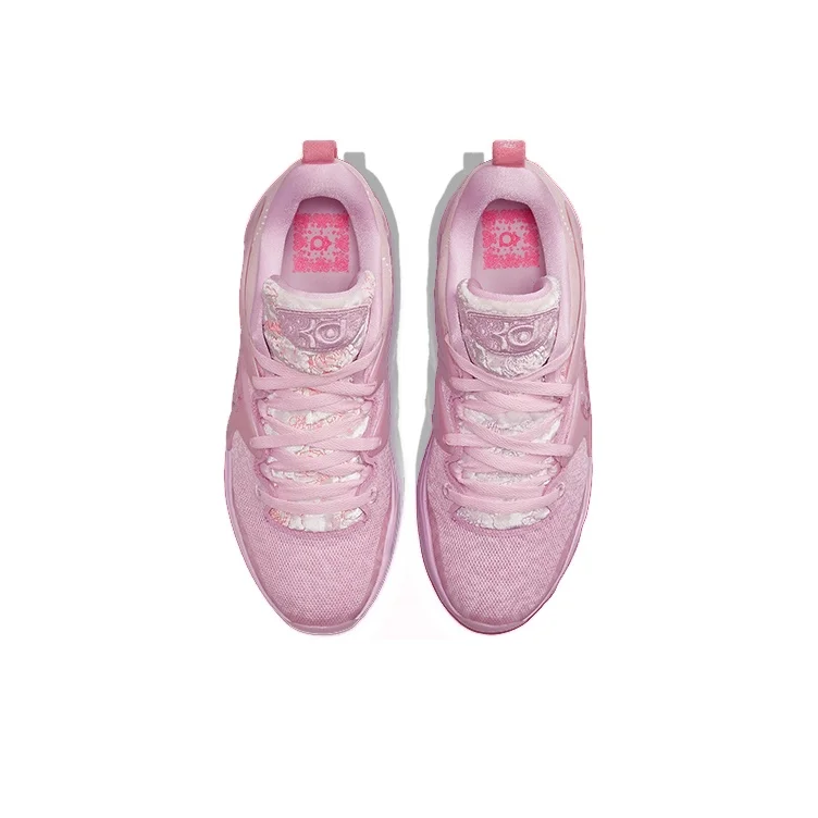 Nike KD 15: amortiguación, suela antideslizante, resistente a la abrasión, amortiguación, suela antideslizante, resistente a la abrasión, modelo de caña baja, DQ3851-600.