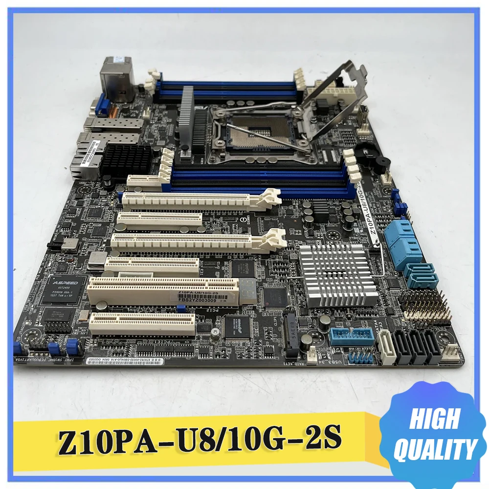 Z10PA-U8 10G-2S For ASUS Z10PA-U8/10G-2S 2011-3 C612 DDR4 Support E5 26XX V3 V4 Server Motherboard