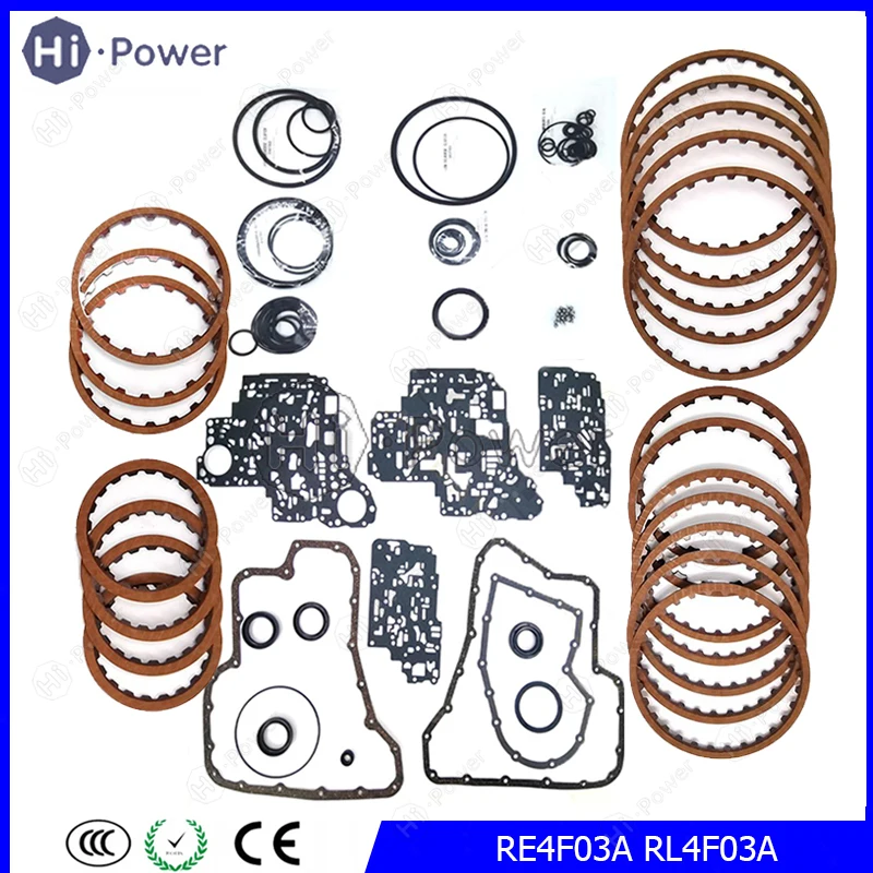 RE4F03A RL4F03A Auto Transmission Friction Plate Overhaul Repair Kit For Aeolus Bluebird Car Gearbox Clutch Plate Disc Kit