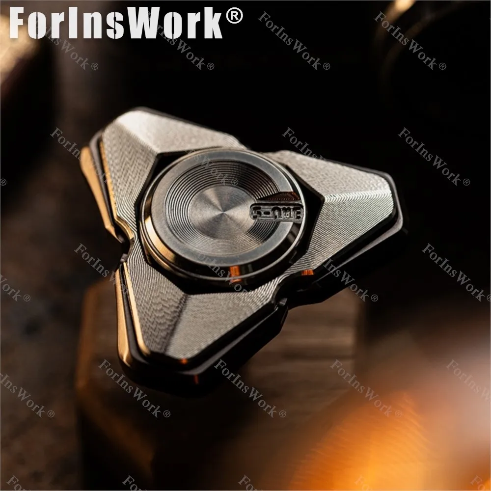 S-ONE SUAN Q Stemvork Max Fidget Spinner Angst Stress Bureau Speelgoed Hand Spinner
