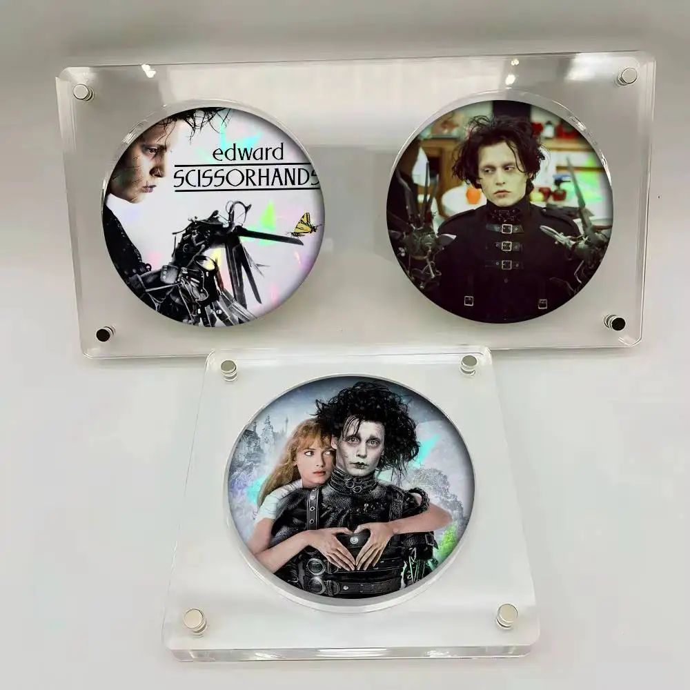 Movie W-Edwards-Scissorhands    Soft Button Pin Funny Silly Gnarpy On A Skateboard Meme Badge Gamer Collection Gifts