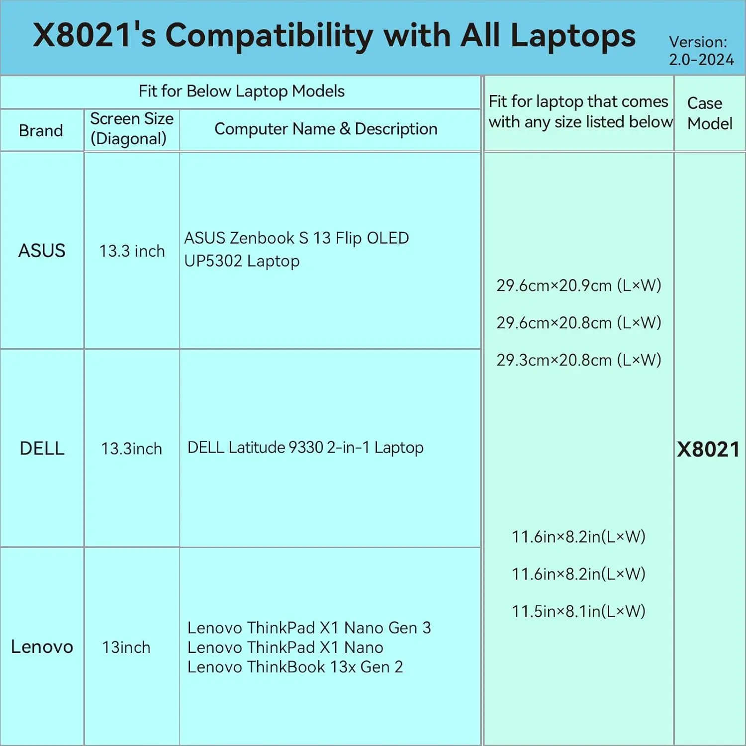 

Жесткий защитный чехол из этиленвинилацетата Smatree для серии DELL Pro 13,3 дюйма или 2-в-1, совместимый с сумкой для ноутбука DELL Latitude 9330/7340 2-в-1