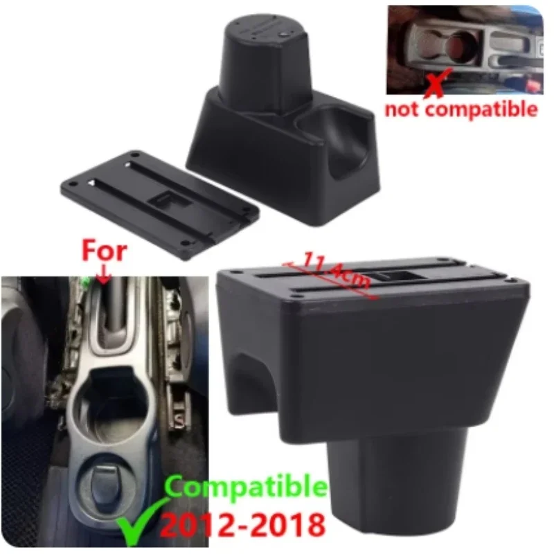 New luxury For Renault Duster Armrest For Nissan Terrano 3 Dacia Duster Oroc 2012-2018 Car Armrest Box parts Car Accessories