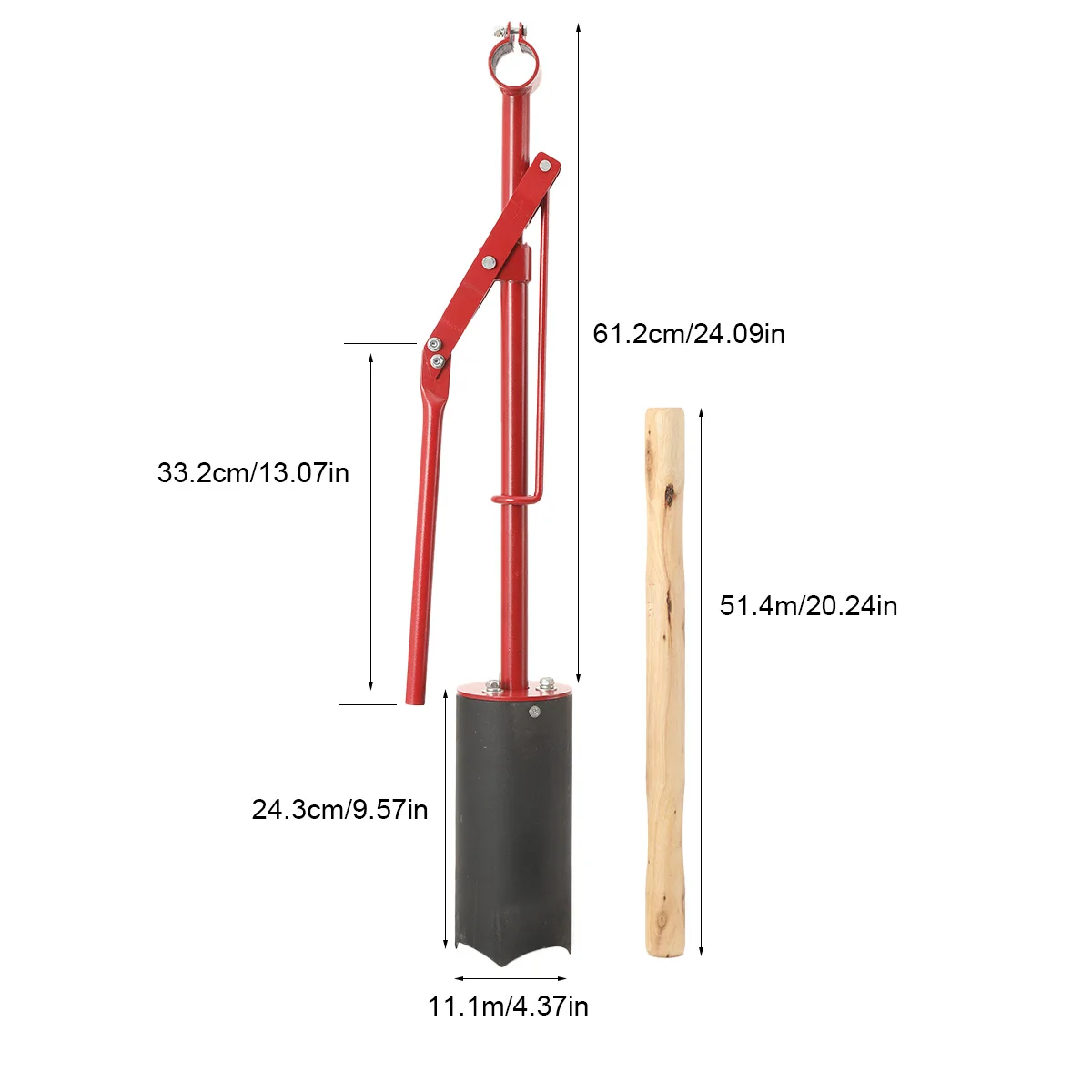 Golf Hole Cutter Green Lever Action Hole Cutters Manual Punch Machine Golf Hole Digger Hole Puncher Golf Course Hole Opener