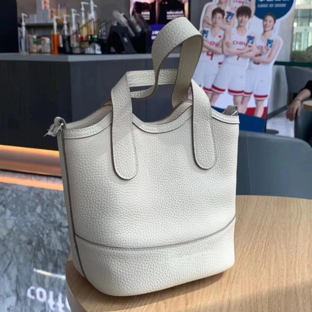NINA ENYA 2025 Fashion Basket Bag Vegetable Basket Niche Luxury Crossbody Shoulder Bag for Women New Style