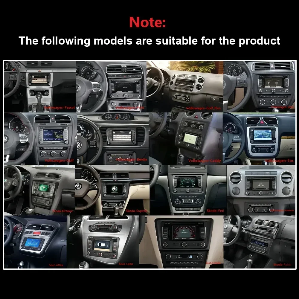 CHSTEK أندرويد 13 راديو السيارة لشركة فولكس فاجن أماروك باسات جيتا بورا سكودا اللاسلكية CarPlay GPS 4G واي فاي BT مشغل وسائط متعددة