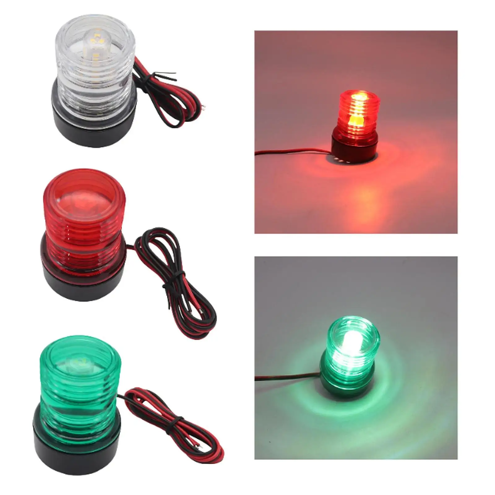 

LED Boat Stern Navigation Light Splashproof 360 Degrees Marine Stern Light