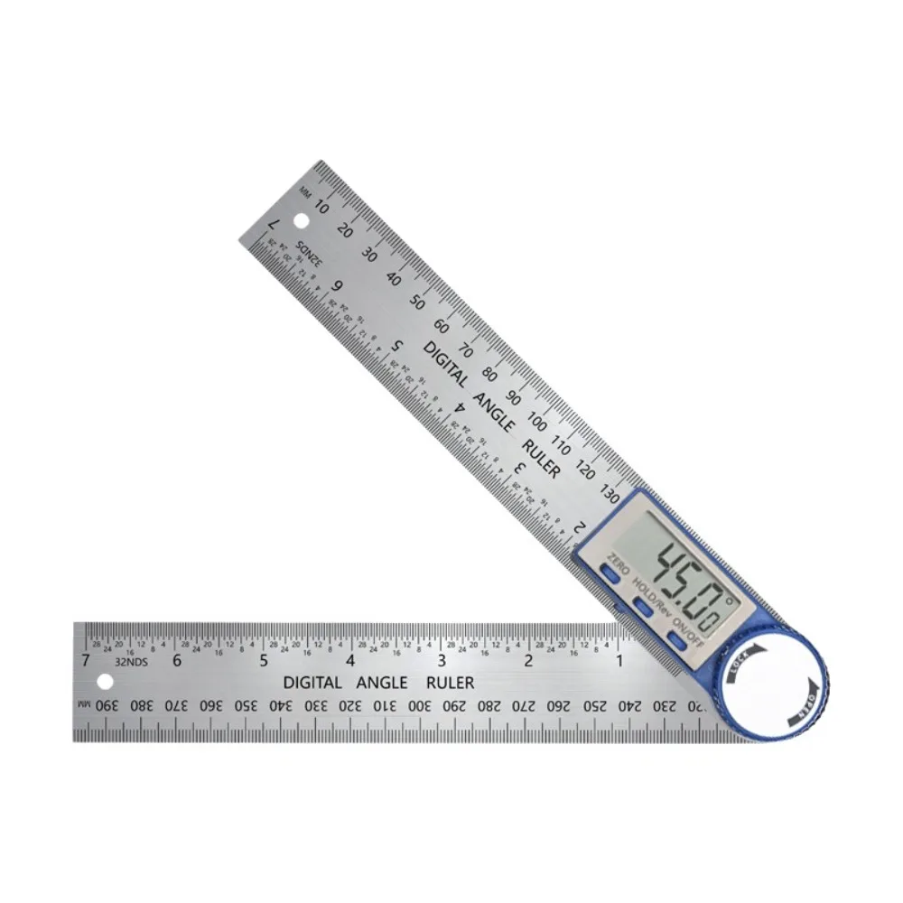 2 in 1 Digital Angle Finder High Accuracy Portable Electronic Angle Meter 360 Degree Precision Electronic Goniometer