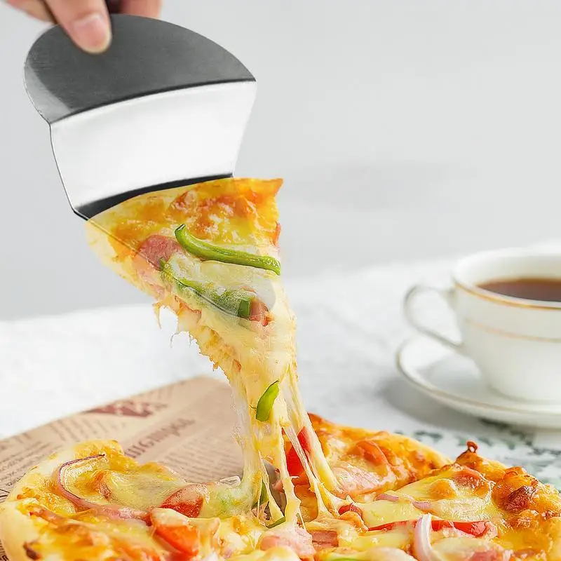 

Multifunctional Stainless Steel Pizza Shovel Cake Pie Pastry Server Triangular Spade Pie Pastry Spatula Kitchen Gadgets