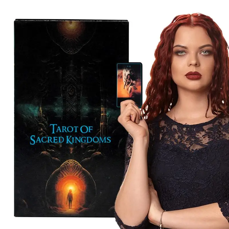 

78 Tarot Card For Board Game Fate Divination Them Beginner Tarot Cards The Tarot Of Sacred Kingdoms Tarot Cards Deck Learn Tarot