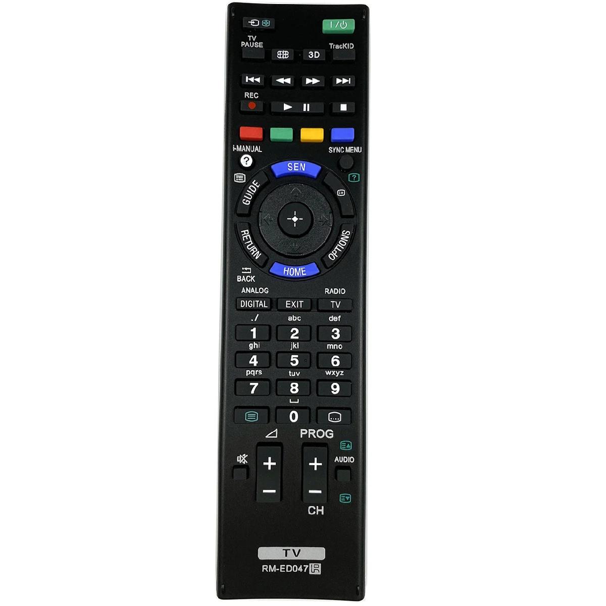 Remote Control RM-ED047 148788287 For SONY 3D TV KDL-55HX855, KDL-55HX750, KDL-40HX855, KDL-40HX750, KDL-40HX755, KDL-40HX751