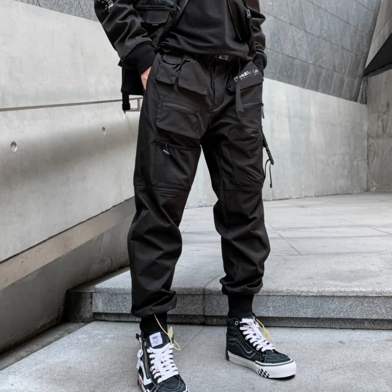 

Unisex Functional Multi-Pocket Overalls Tactical Military Jogger Cargo Pants For Men'S Clothing Harajuku Hiphop Streetwear Zaful