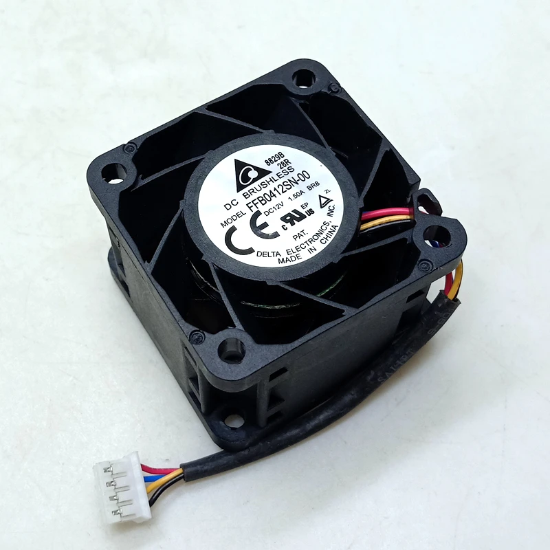 miner power supply fan new DELTA FFB0412SN-00 4cm 4028 40mm 12V 1.50A 4-wire high volume booster fan power cooling