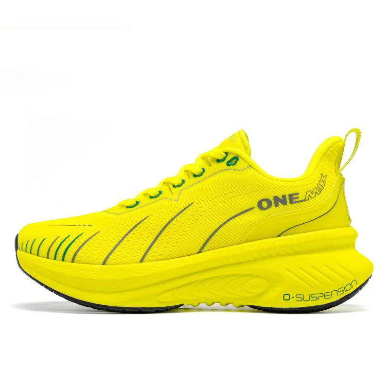 ONEMIX Outdoor Sports Shoes Shock-Absorbing Running Shoes Marathon Men's Shoes Ultra Light Anti Slip Wear-Resistant Women's