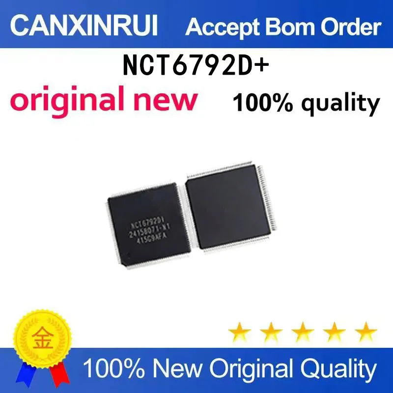 

(5-100 pieces)New original NCT6792D NCT6792D+QFP128 spot chip