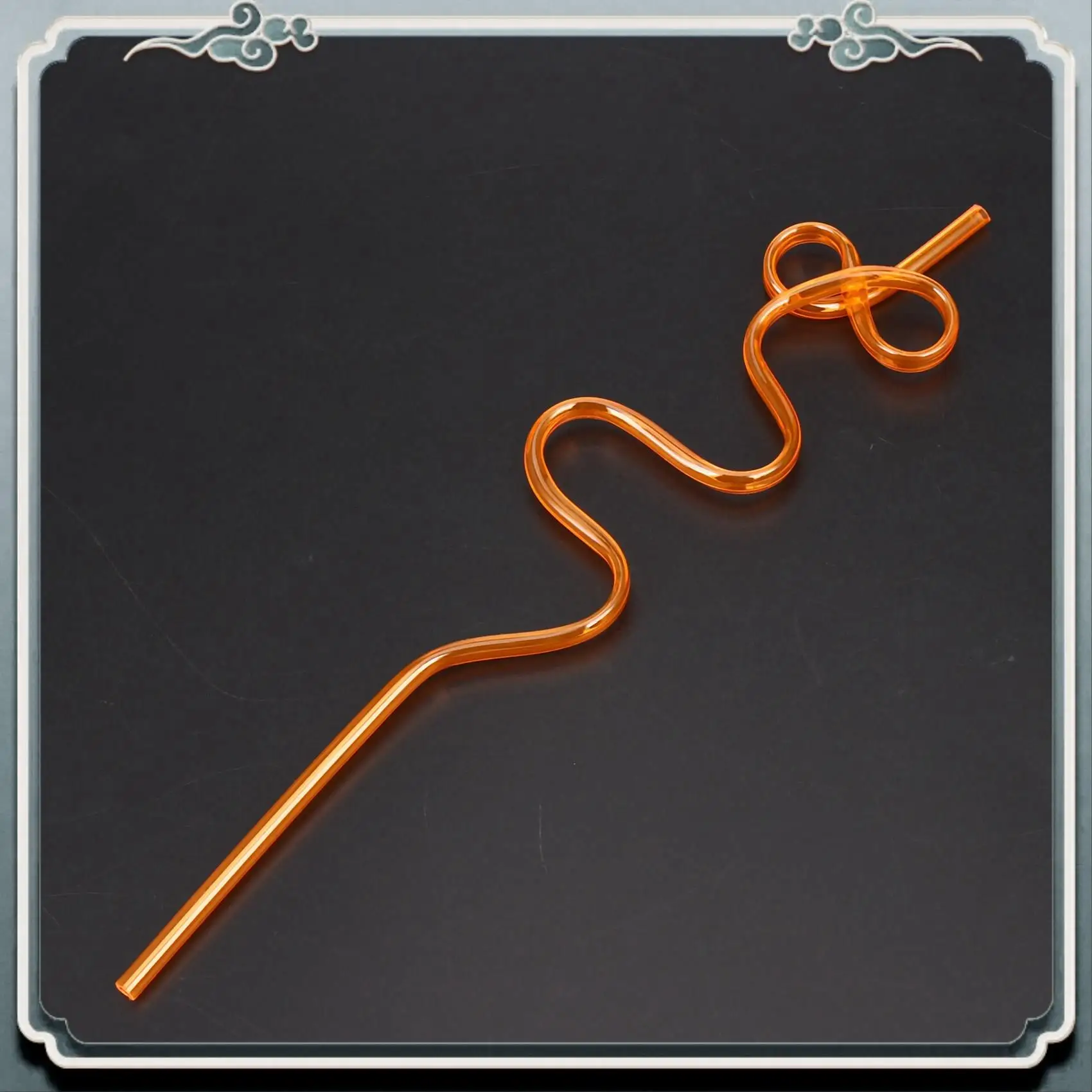 

AC76-100X Соломинки Crazy Loop, разноцветные многоразовые трубочки для питья Crazy Silly Mega Pack, не содержит BPA и PFOA