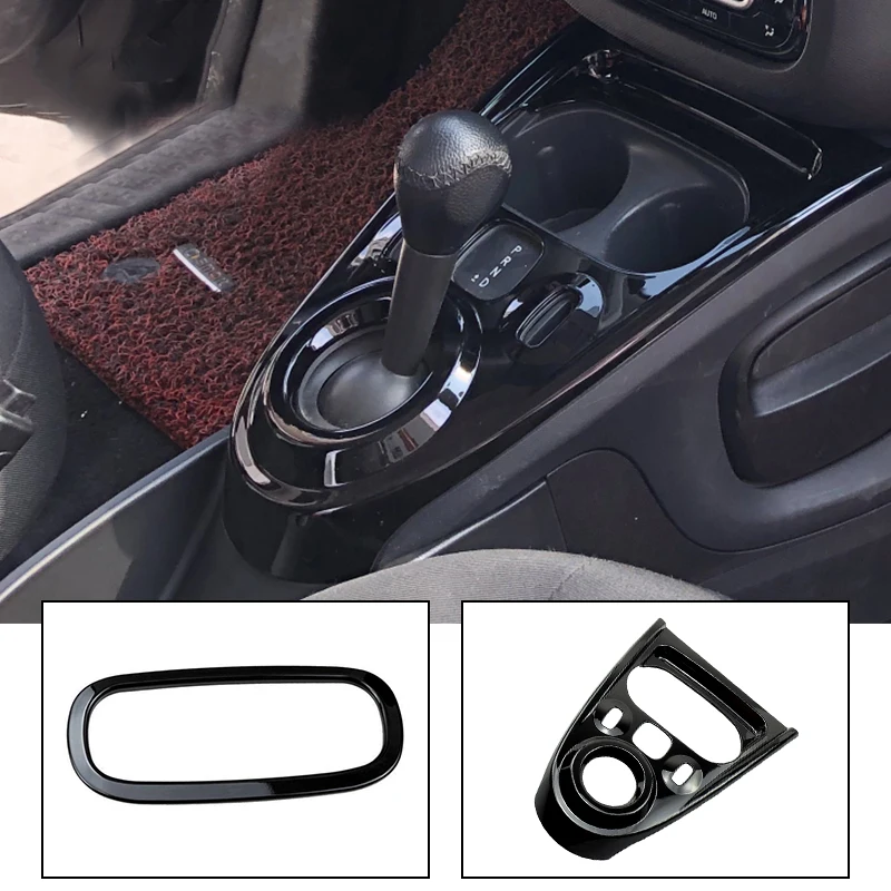 Car Plastic Black Sticker Decorative Protective Cover Shell Interior Exterior Modified Accessories For Smart 453 Fortwo Forfour view 4