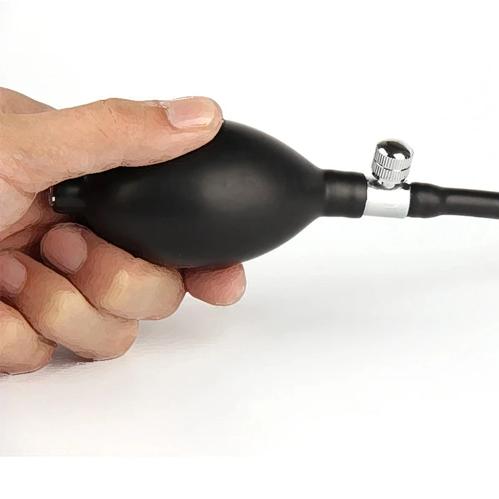 Anal Plug InflatableAnal Beads Butt Plug Anal Dilator Massager Anus Butt Beads Prostate Massager Sex Toys Men Gay Anus Dilator