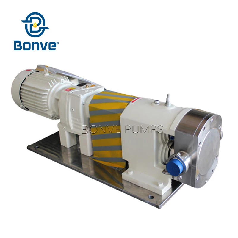 Сантехнический роторный лопастной насос из нержавеющей стали, насос для перекачки сыра и молочных продуктов