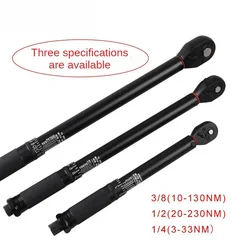 Torque Wrench Drive Tool, Two-way Adjustment Spanner, Auto Repair Hand Tools, Positive and Negative, 3-230 Nm, 1/4, 3/8, 1/2