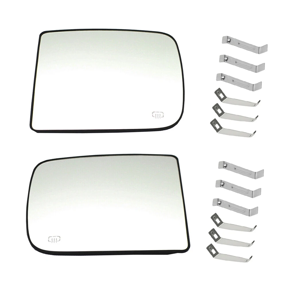 

1x стеклянная линза зеркала заднего вида подходит для Dodge Ram 1500 2500 3500 Pickup 68067729AA 10-18 Dodge Ram 1500 2500 линза зеркала заднего вида