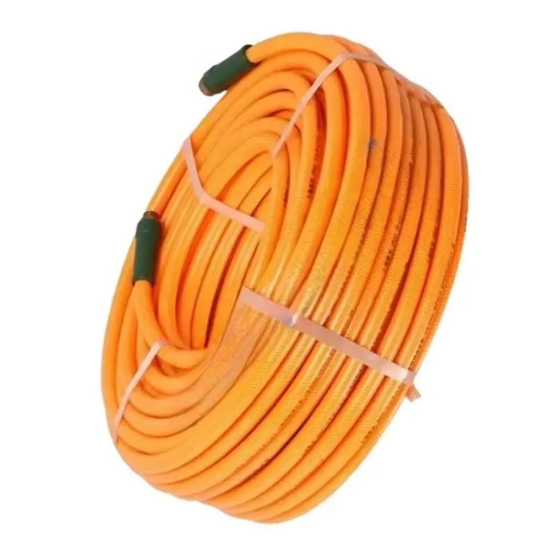 100m Rubber Four-Wire High-Pressure Spray Pipe 8.5mmx14mm Diameter Explosion-Proof for Agricultural Garden Use PVC