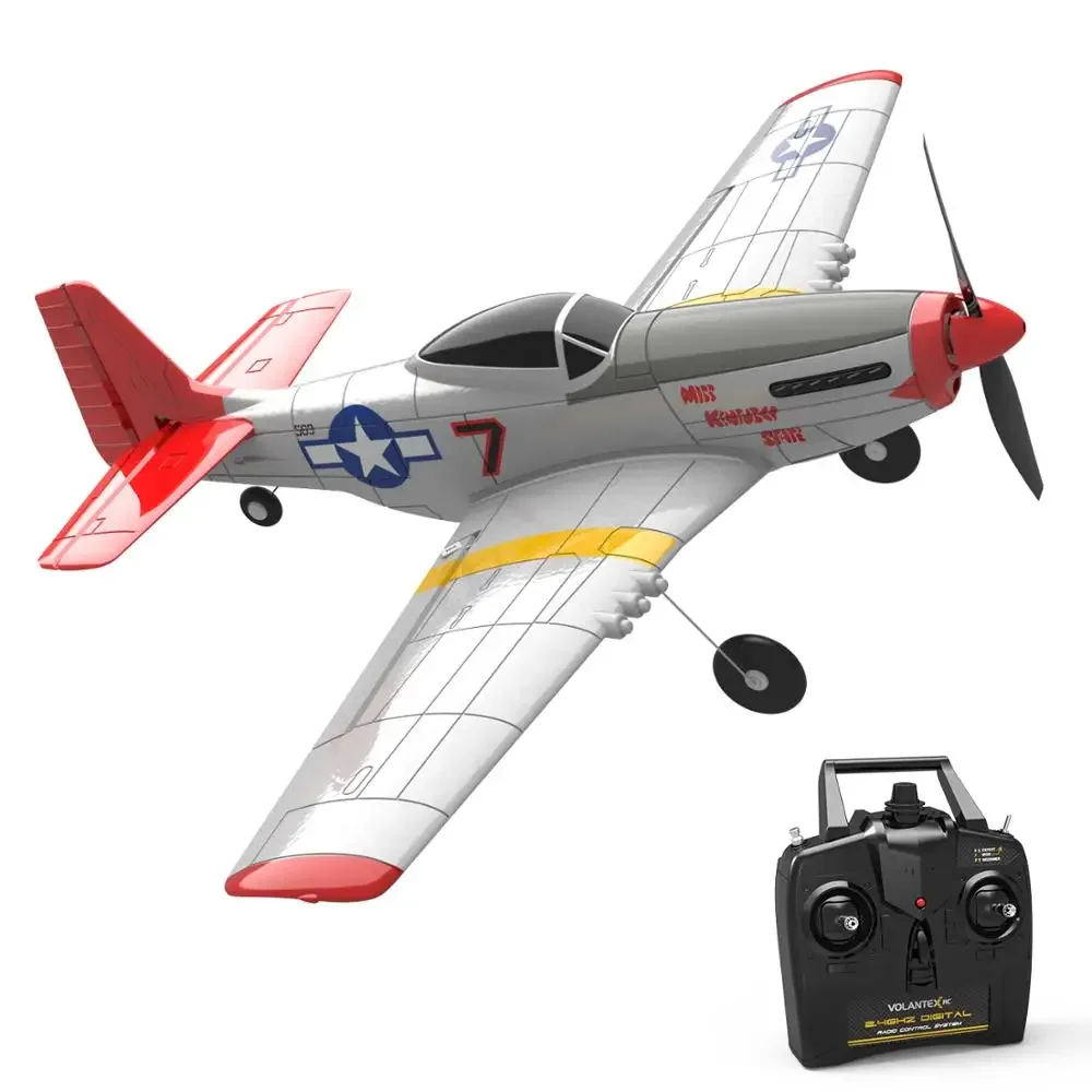 

P51D 400mm 4 Channel RTF Toy EPP Foam Remote Control Aircraft Outdoor Remote Control Aircraft