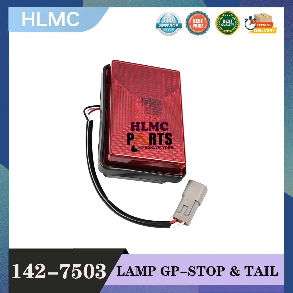 142-7503 Lamp Assembly Stop & Tail Lamp Track Loader 259B3 Skid Steer Loader 216 228 248 226B 232B 236B 242B 252B 247 257B