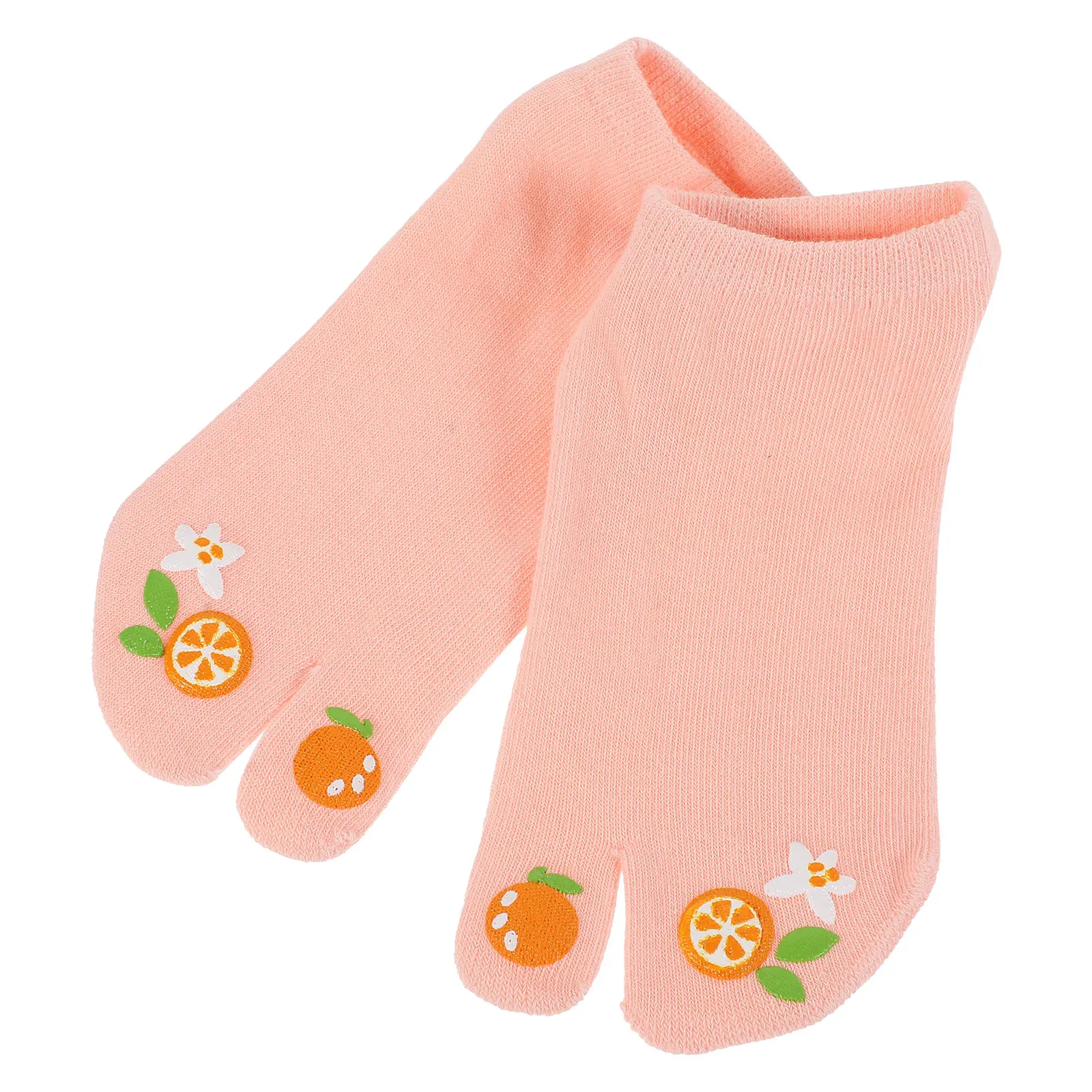 

Two toe Split Toe Cotton Summer Absorb Sweat Anti skid Warm Comfortable Breathable Socks Tabi Socks Lightweight Practical