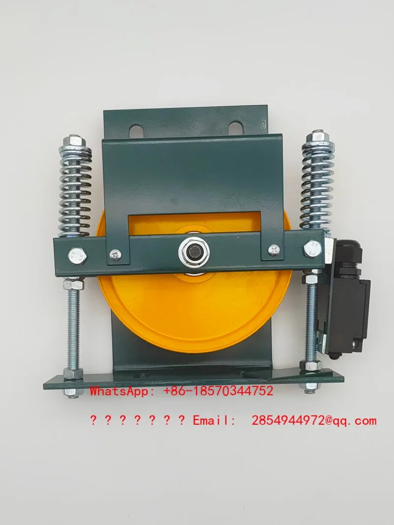 Elevator Accessories Bottom Pit Spring Tensioning Device OX-100C Tensioning Wheel Speed Limiter Diameter 150