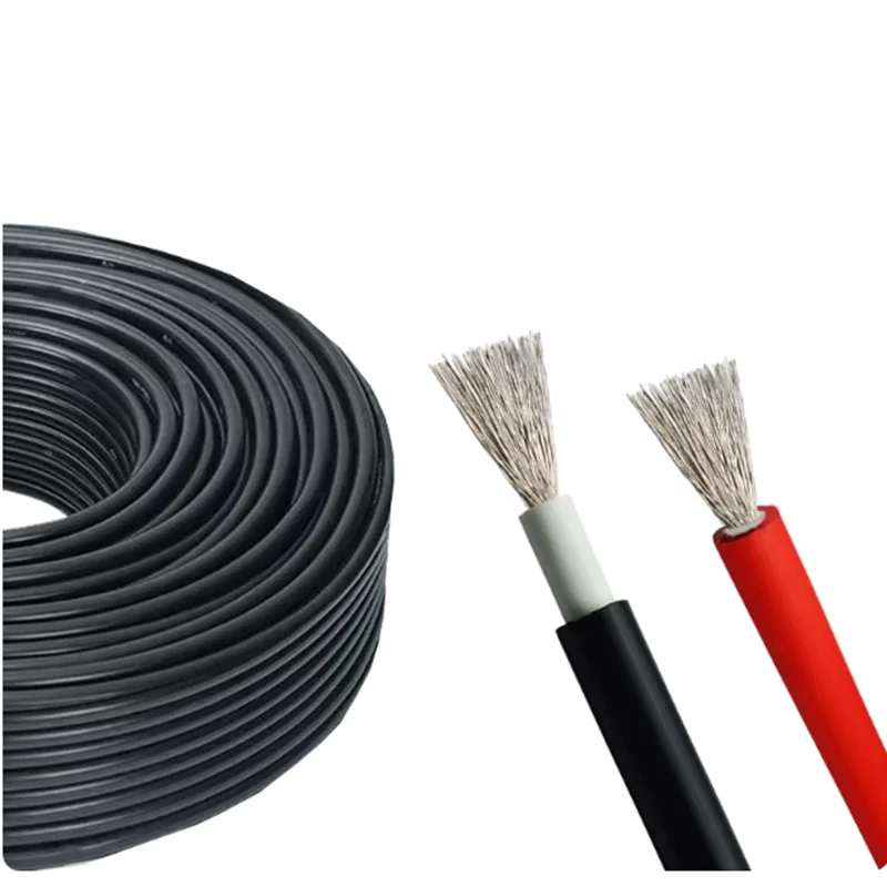 Image 5: 6mm2 PV1-F le noir jumeau long de câble solaire de CC/rouge TUV approuvé 10 mètres