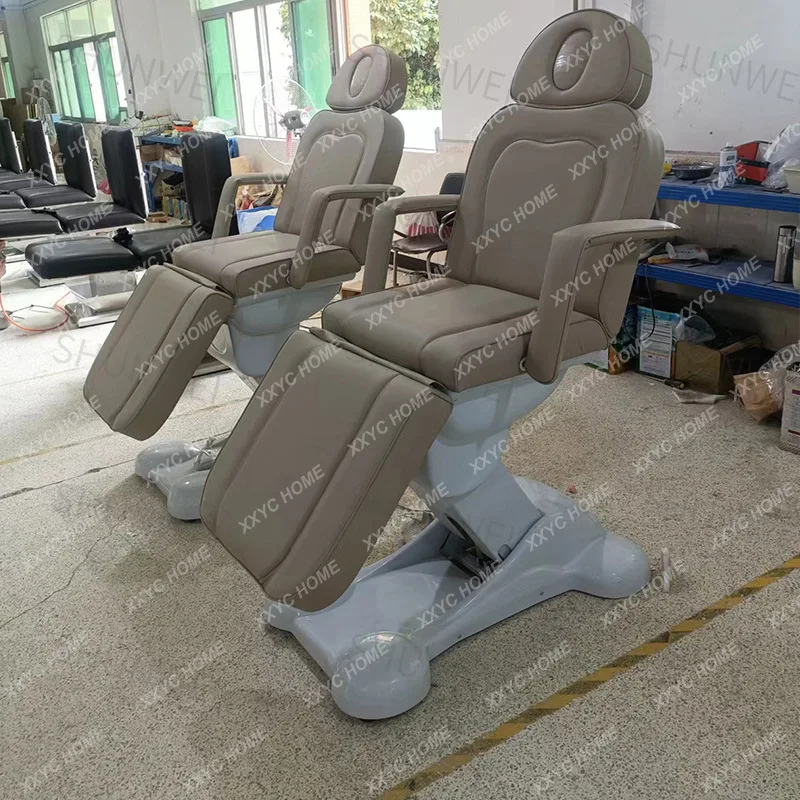 A  Electric care examination bed, beauty salon beauty diagnosis and treatment bed