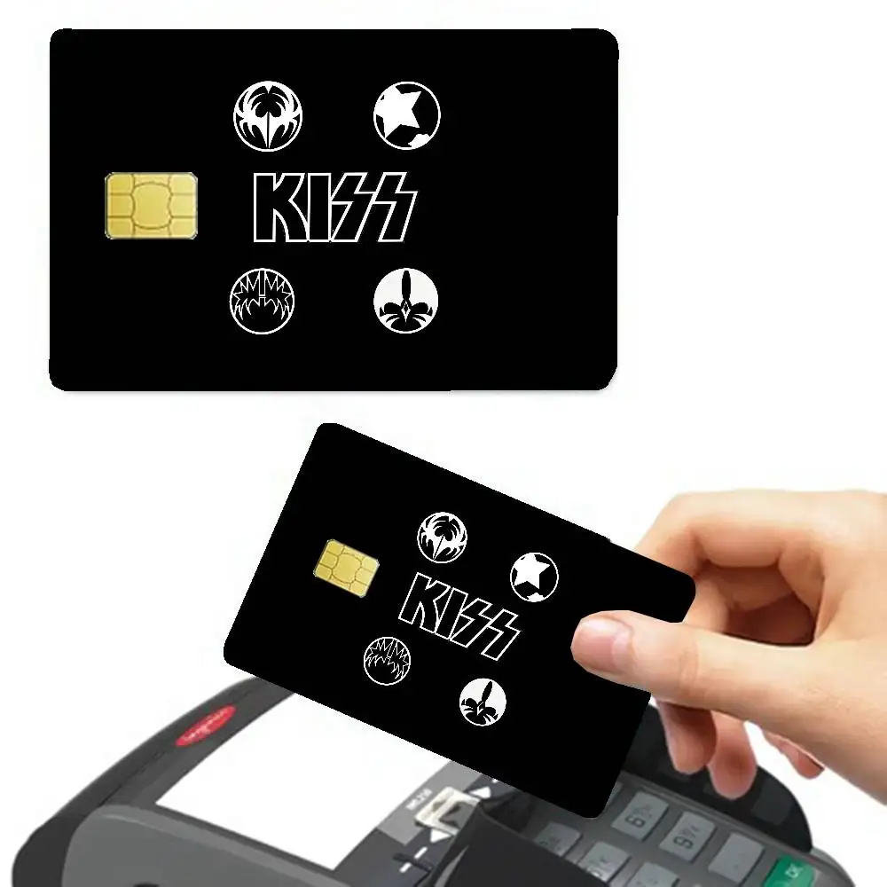 K-KISS Band Anime Young Creidt Card Debit Card Sticker Film Case Front Tape For Small Big Chip No Chip view 3