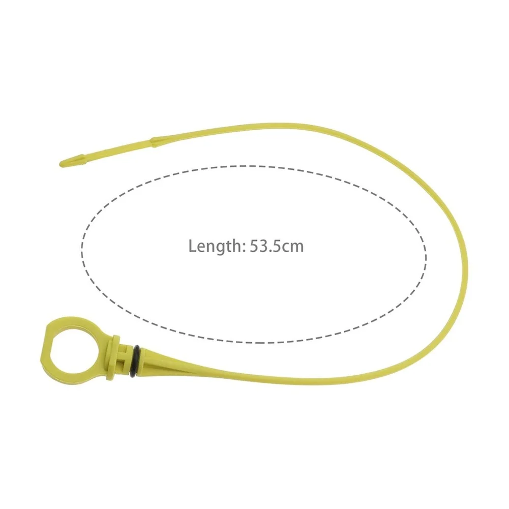 Oil Engine Level Gauge Oil Dipstick Total Length 53.4cm 49cm From O-ring To End Plastic Construction Fits DV4TD Engine