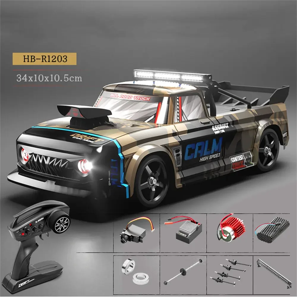 Toys RTR R1201/02/03/04 1/12 2.4G 4WD Drift AE86 RC żyroskop samochodowy w pełni proporcjonalny LED światła o dużej prędkości wyścigi na drogach M