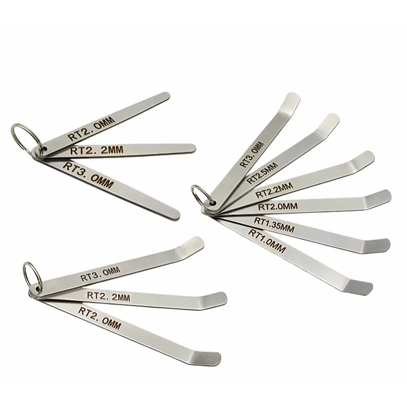 

Automobile engine specific 1-3.25mm universal valve clearance adjustment ruler