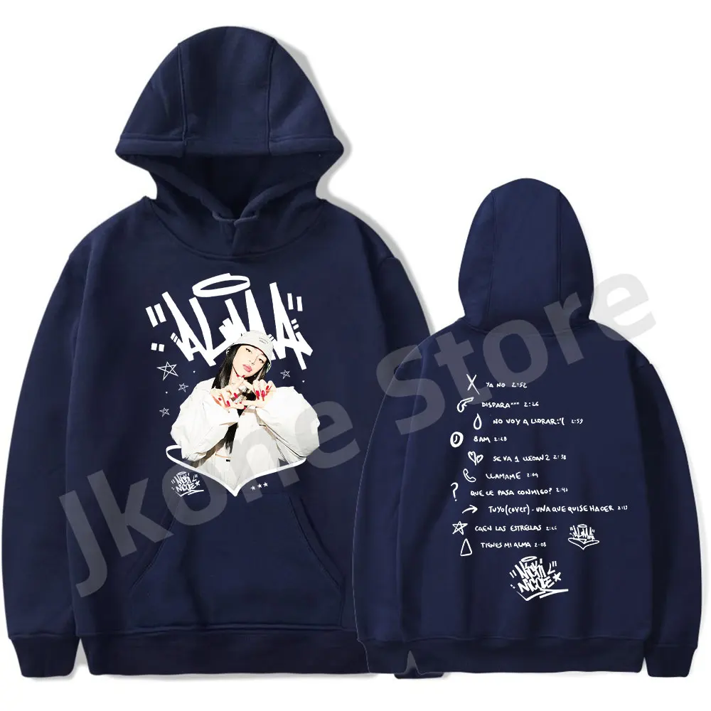 Nicki Nicole ALMA Hoodies Rapper Tour Merch Women Men Fashion Casual HipHop Style Sweatshirts