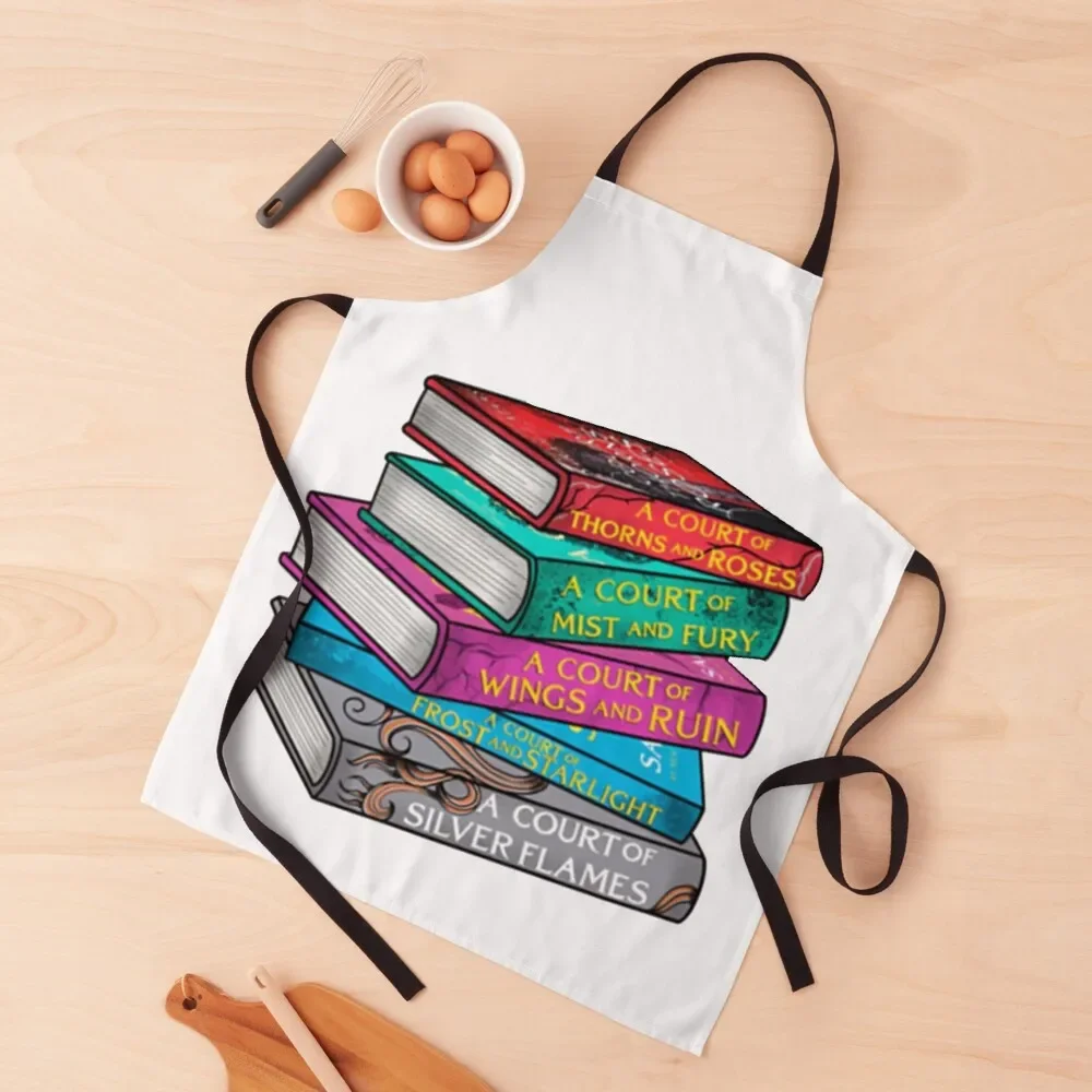 

ACOTAR Books Vinyl Sticker Apron painting Things For Home And Kitchen Apron