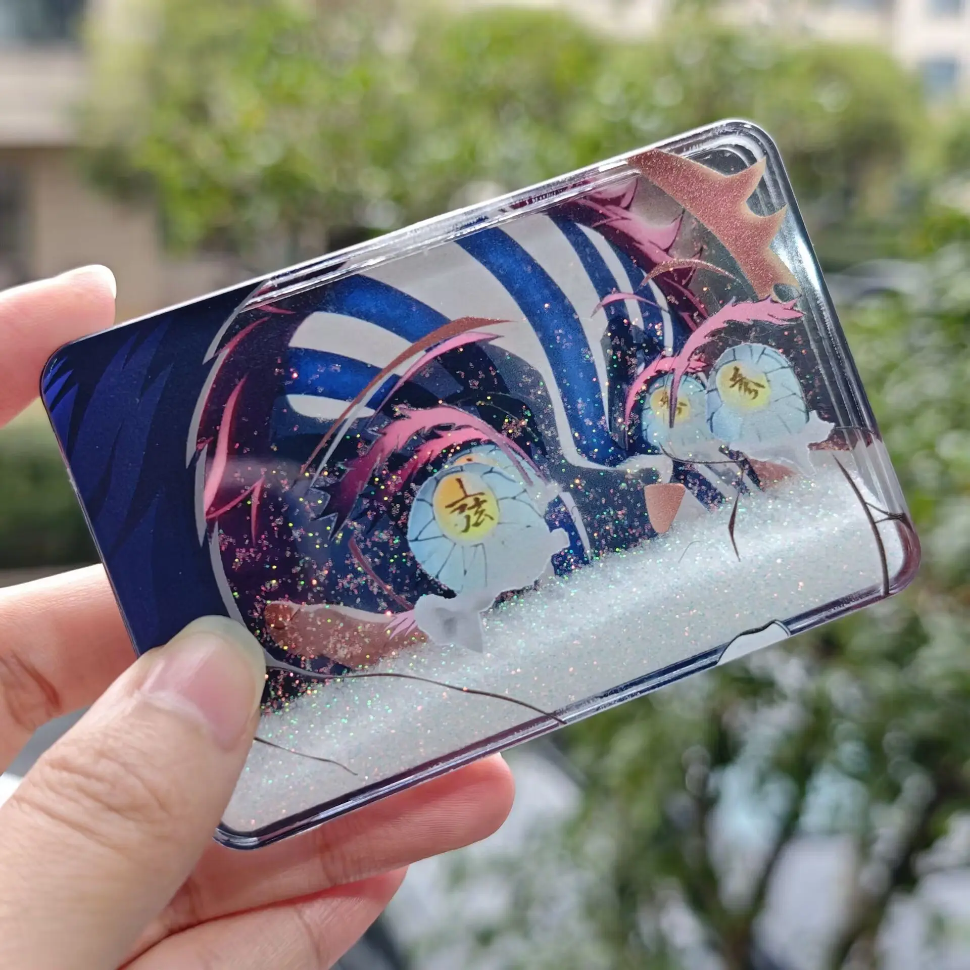 Em estoque figura de anime demon slayer-komatsu transformando em fluindo sandfall figura de ação brinquedos colecionáveis para fãs presentes