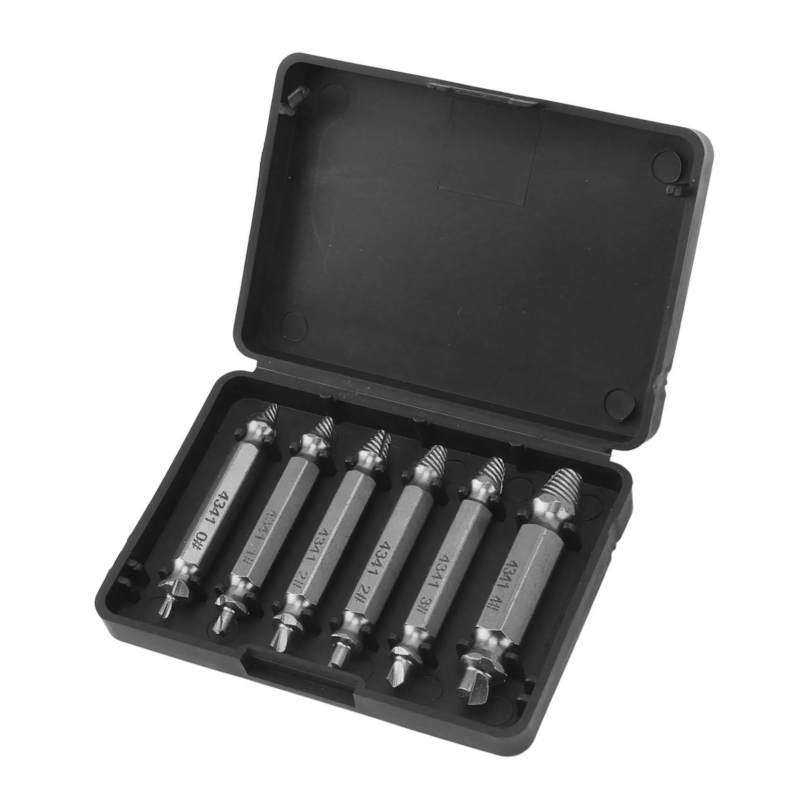 Damaged Screw Extractor Set Broken Stripped Remover Screws Removal Tool HSS Nuts Bolts Drill Bit Tools