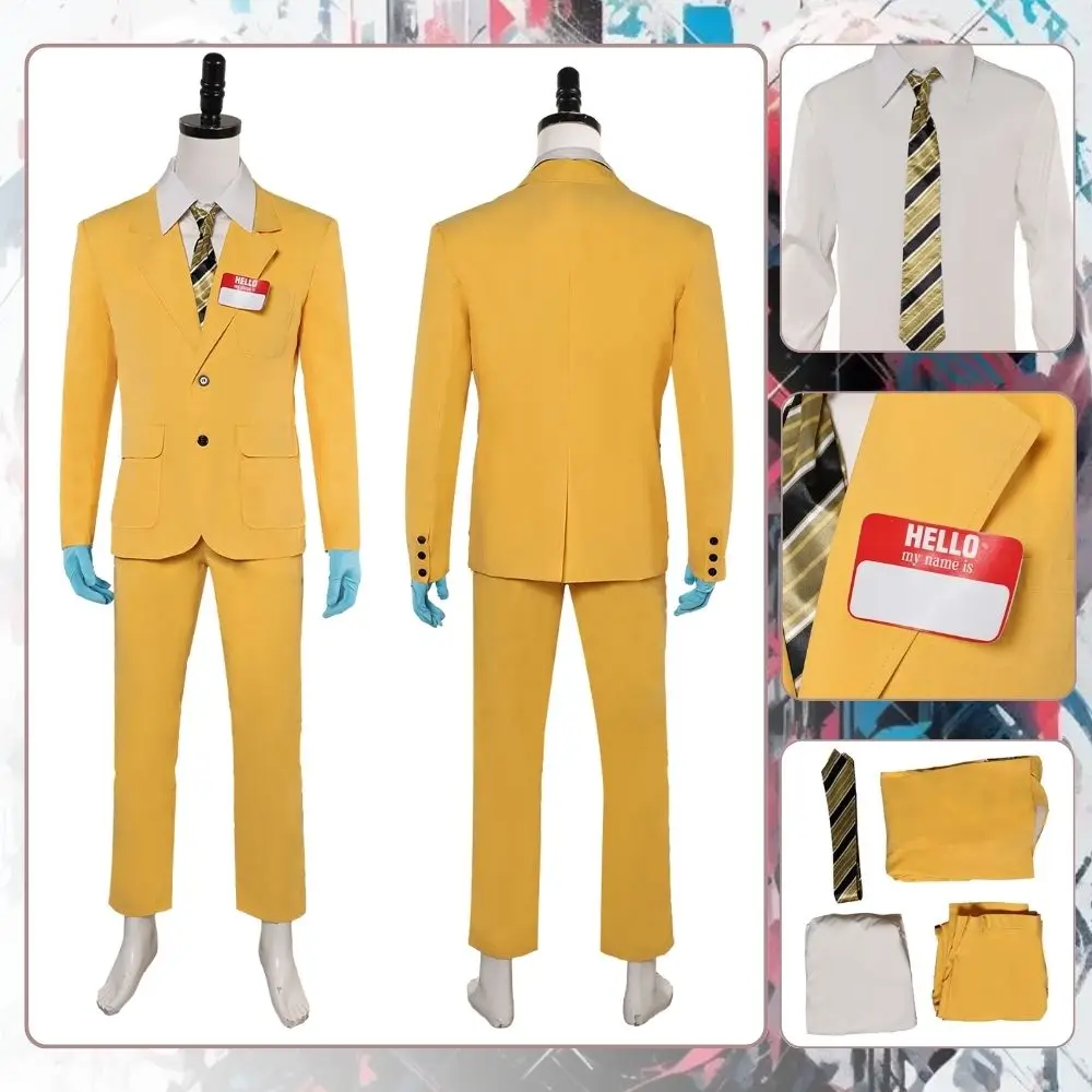 Película Juice Bob Cosplay fantasía disfraz disfraz para hombre uniforme chaqueta camisas pantalones guantes trajes Halloween carnaval traje