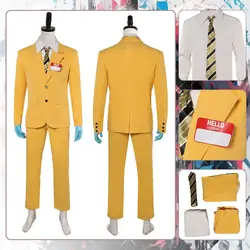 Movie Juice Bob Cosplay Fantasia Costume Disguise for Man Uniform Jacket Shirts Pants Gloves Outfits Halloween Carnival Suit