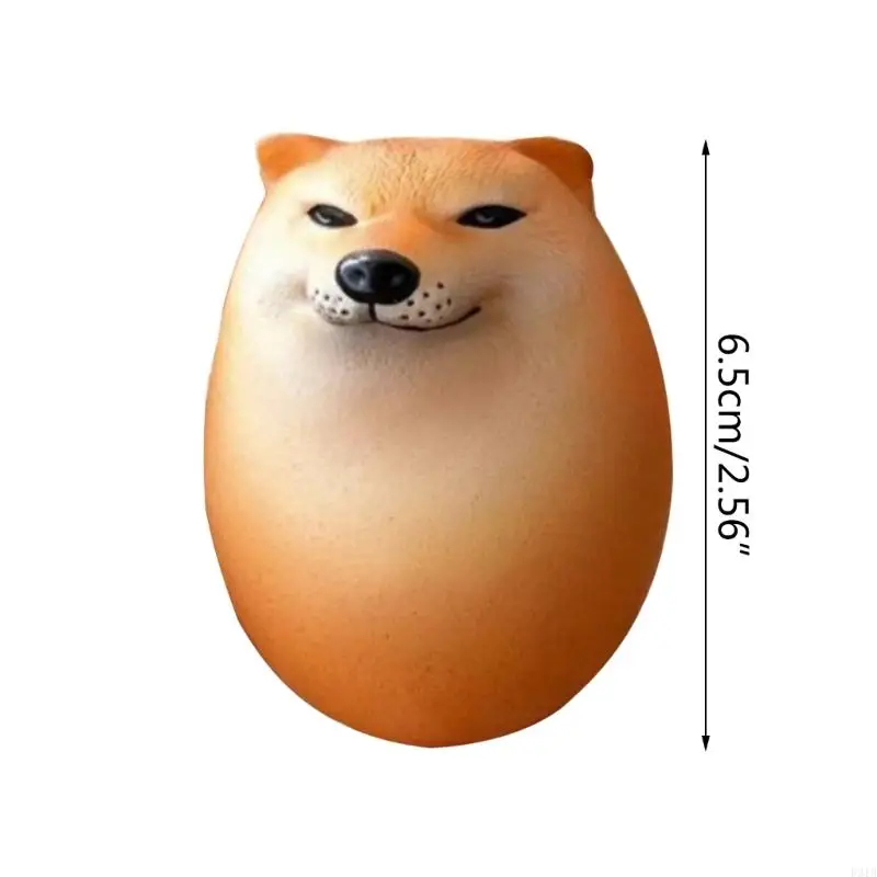 Zachte stretchy Shiba Dog Squeeze Splashing speelgoed voor Decompress Office PU Toy Antistress Toy Anxiety Reliever Kids Rewards