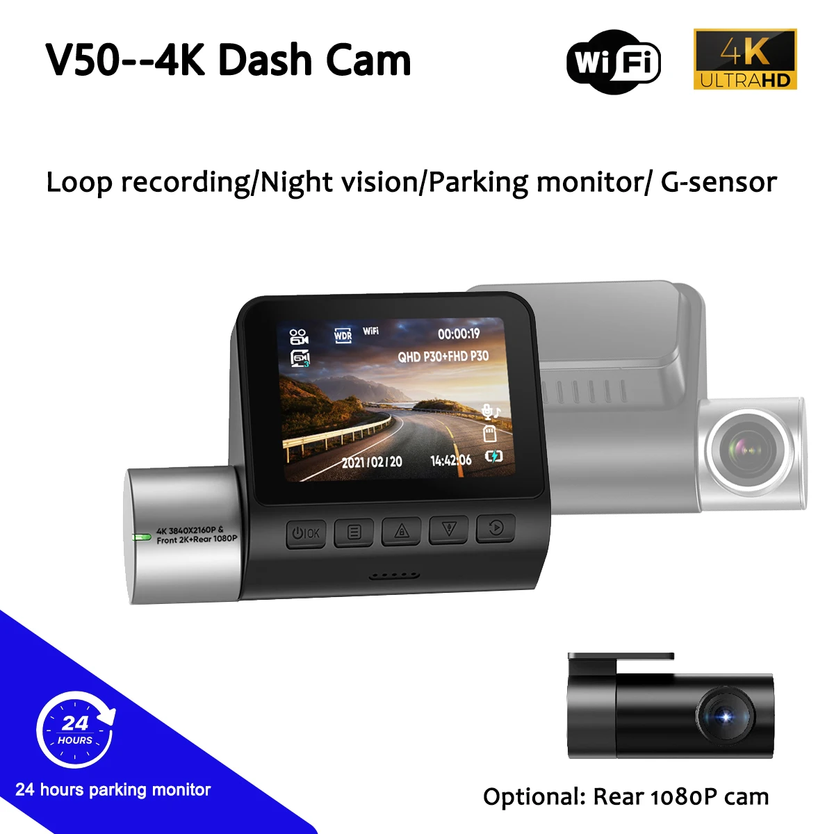 beelite-v50-2-hd-4k-dash-camera-night-vision-dvr-1080p-rear-camera-optional-dual-usb-charger-fhd-dash-cam-wifi