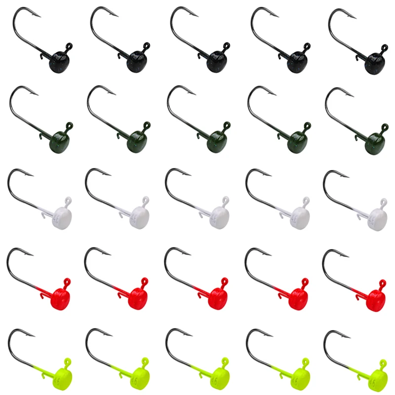 25PCS Jig Heads Fis… - image