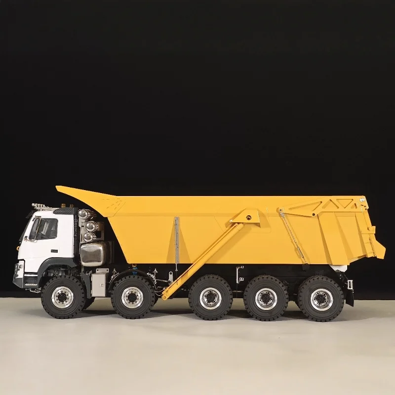 Nieuwe Jdmodel Afstandsbediening Model 1/14 Mijnwagen Zware Techniek Dump Truck Rc Truck 10x10 Grote Model Auto industriële Speelgoed Auto