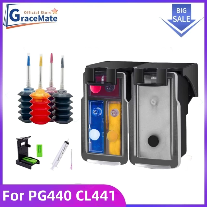 PG440 CL441 Ink Cartridge Compatible for Canon PIXMA MG2140 MG2240 MG3120 MG3240 MG3540 MG4240 MG3640 TS5140 MX518 MX378