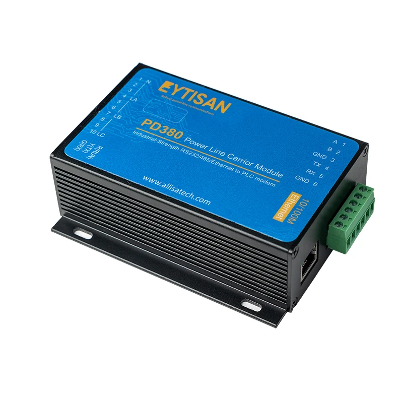 Power Carrier Module/carrier Concentrator/industrial Grade Anti-interference/roof Photovoltaic Available/485 with Grid Port